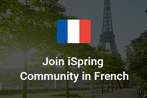 Join iSpring Community in French