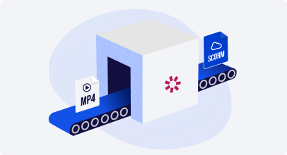 MP4 video to SCORM