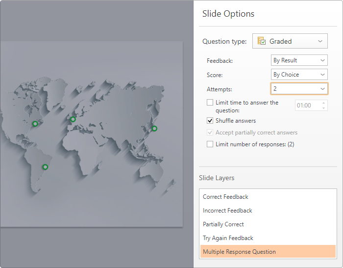 Attempt Option in iSpring Suite