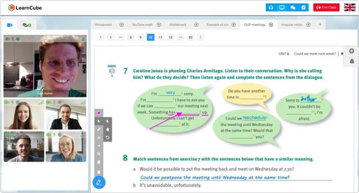 LearnCube training center software