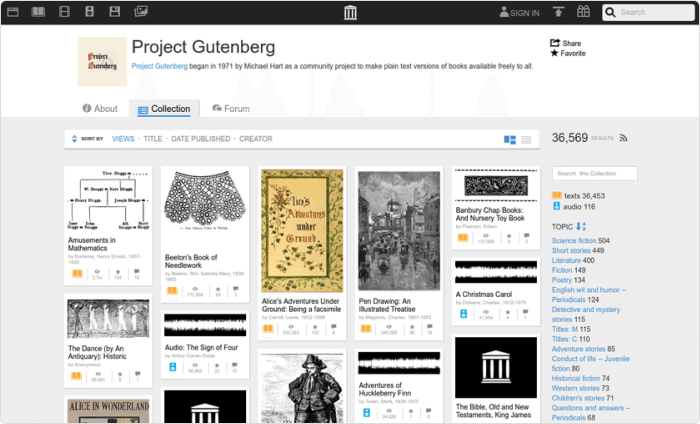 Project Gutenberg