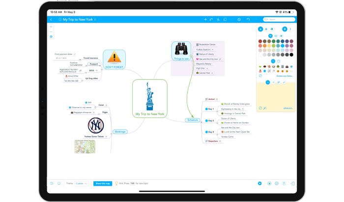 MindMeister Timeline Maker