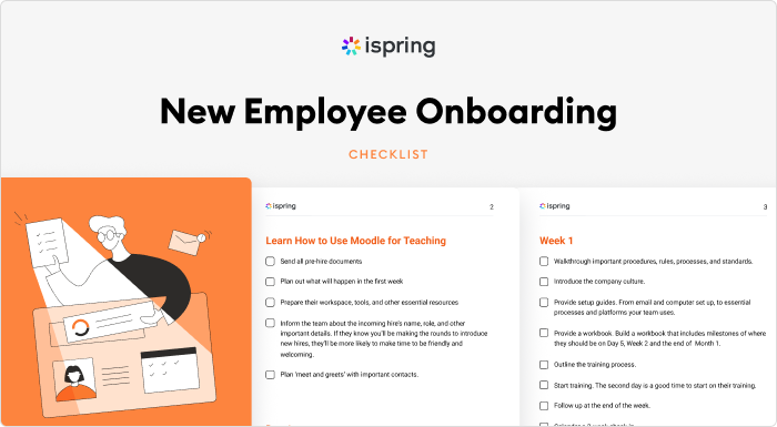 New employee onboarding checklist