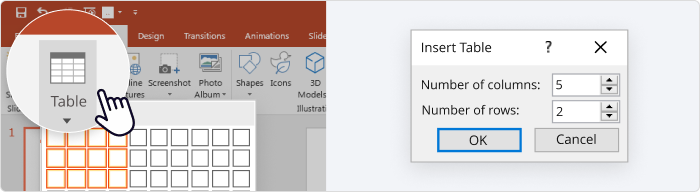 How to Create Comparison Tables in PowerPoint