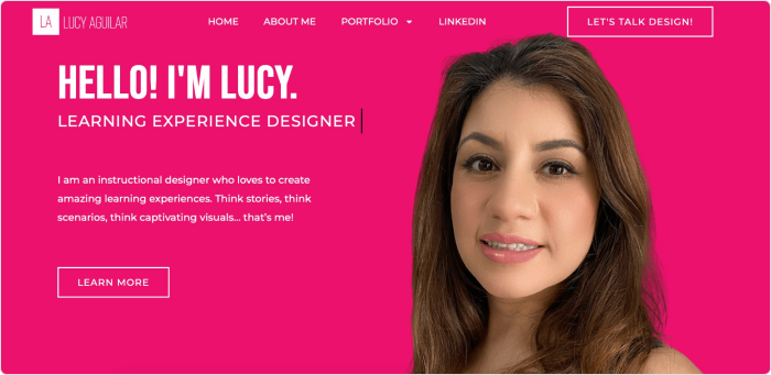 Lucy Aguilar's portfolio